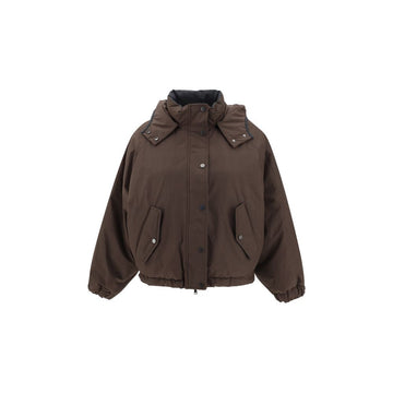 Brunello Cucinelli Brown Polyester Coat