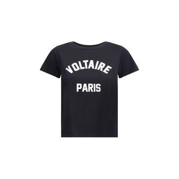 Zadig & Voltaire Black Cotton T-Shirt
