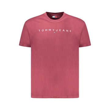 Tommy Hilfiger Red Cotton Men T-Shirt