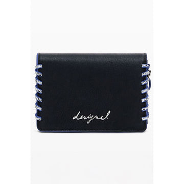Desigual "Black Polyethylene Women Wallet"