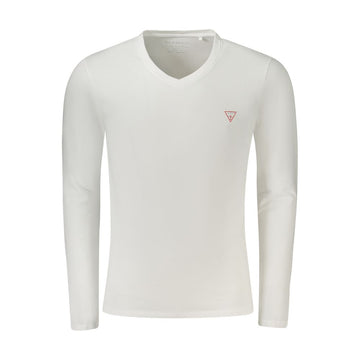 Guess Jeans White Cotton T-Shirt