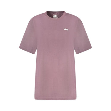 Vans Purple Cotton Women T-Shirt