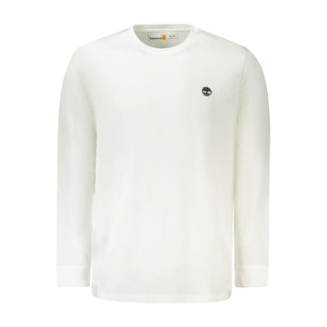 Timberland White Cotton Men T-Shirt