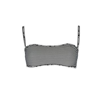 Karl Lagerfeld Black Elastane Swimwear