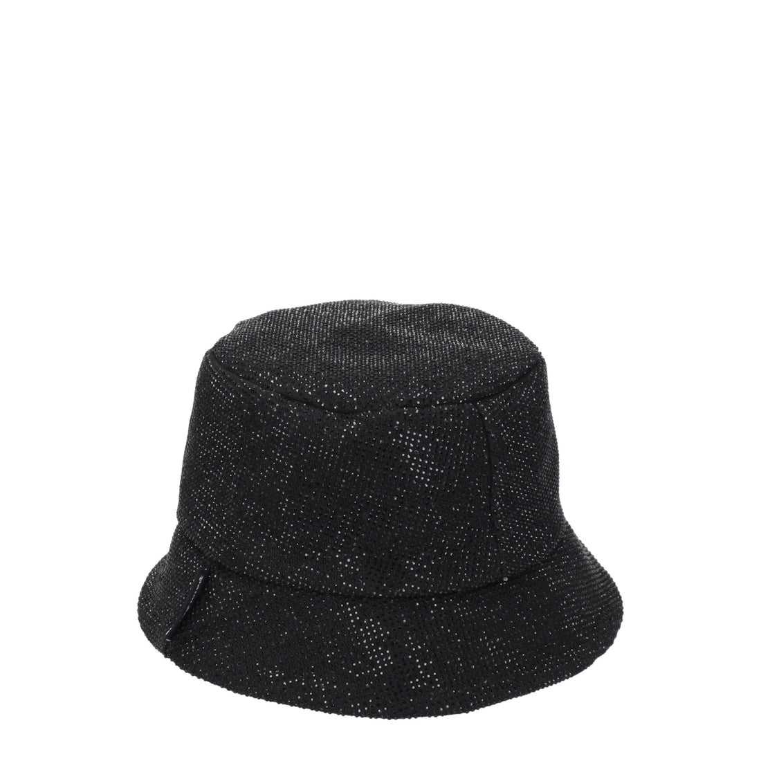 Palm Angels Black Cotton Bucket Hat