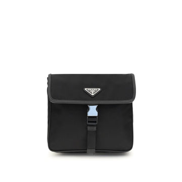 Prada Black Recycled Polyamide Shoulder Bag