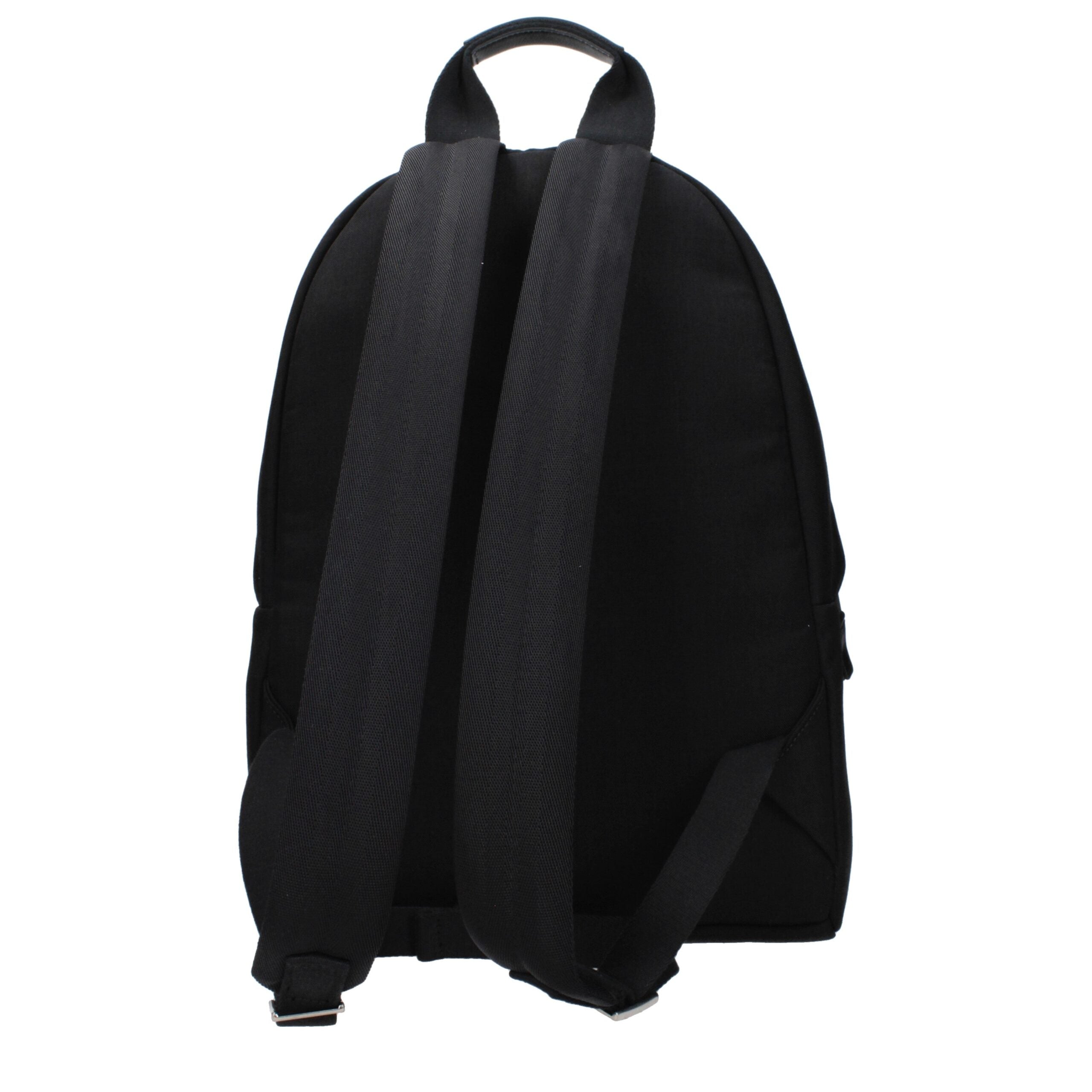Palm Angels Black Fabric Backpack