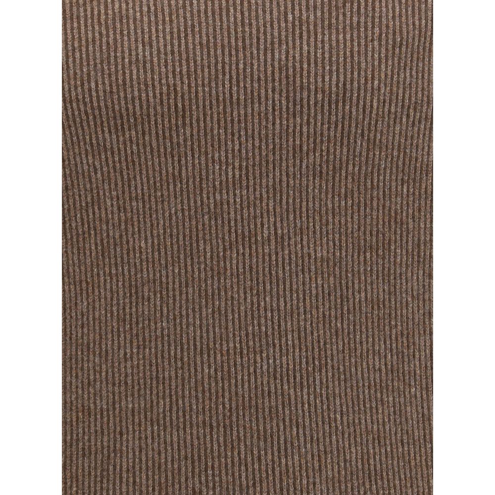 ZEGNA Brown Cashmere Cashmere Sweater