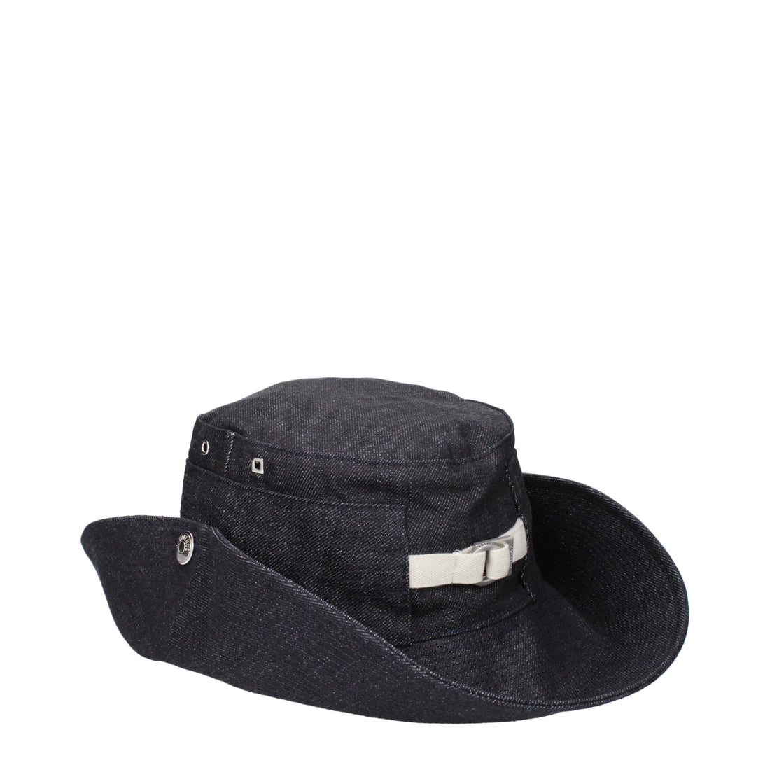 Jacquemus Blue Cotton Sunhat