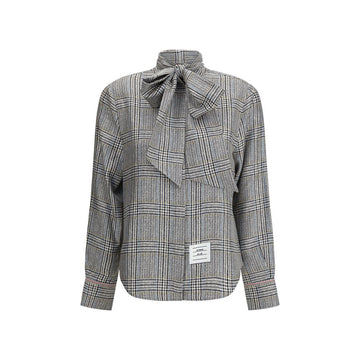 Thom Browne Beige Silk Dress Shirt