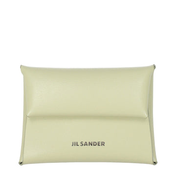 Jil Sander Green Leather Wallet