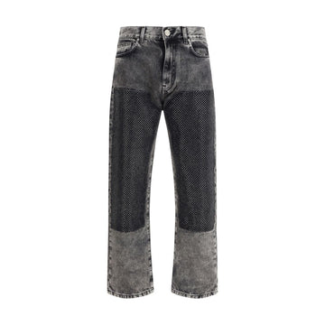 PINKO Gray Cotton Jeans Denim