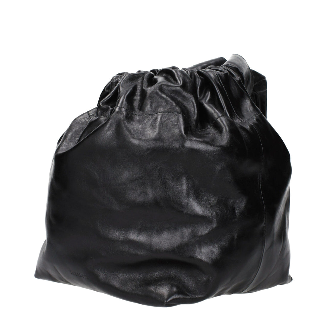 Jil Sander Black Leather Handbag