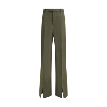 Gucci Green Wool Pants