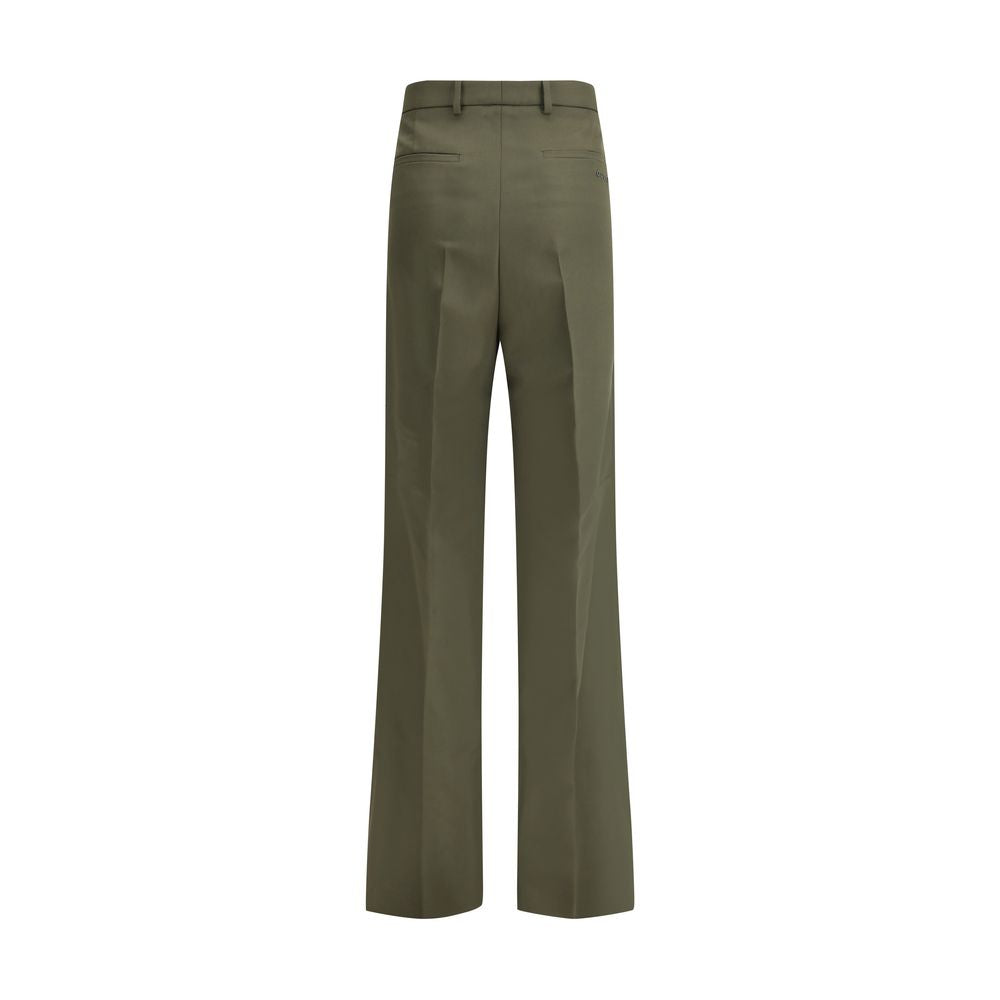 Gucci Green Wool Pants