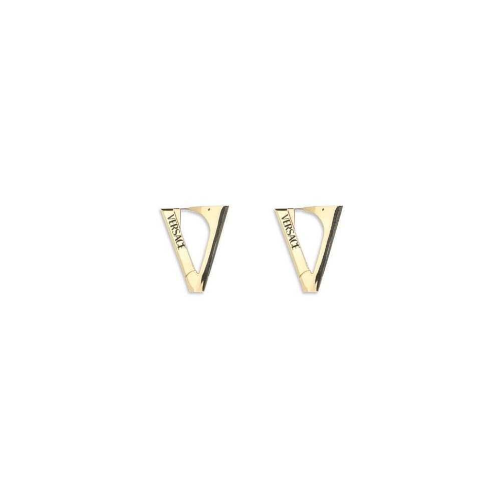 Versace Gold Metal Earrings