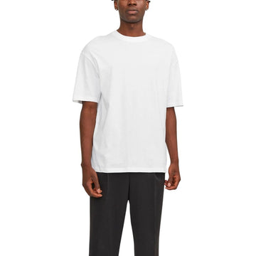 Jack Jones White Cotton T-Shirt