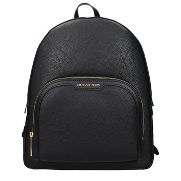 Michael Kors Black Leather Backpack