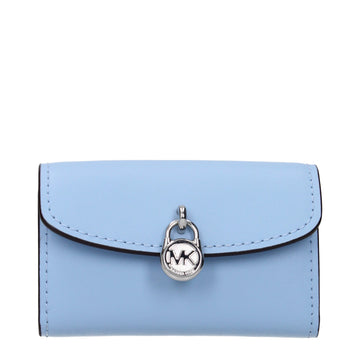 Michael Kors Light Blue Leather Wallet