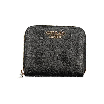 Guess Jeans Black Polyethylene Wallet