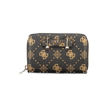 Guess Jeans Brown Polyethylene Wallet