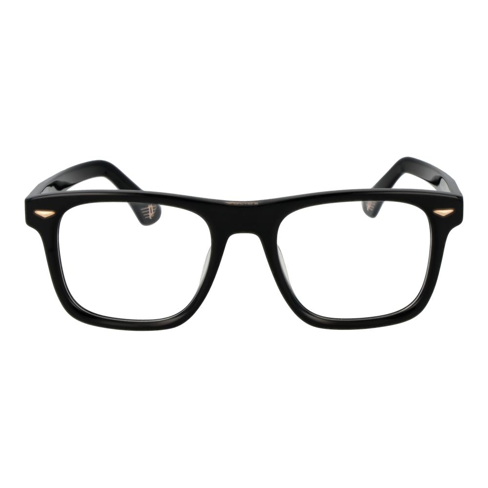 Police Black Cellulose Acetate Glasses (Frames)