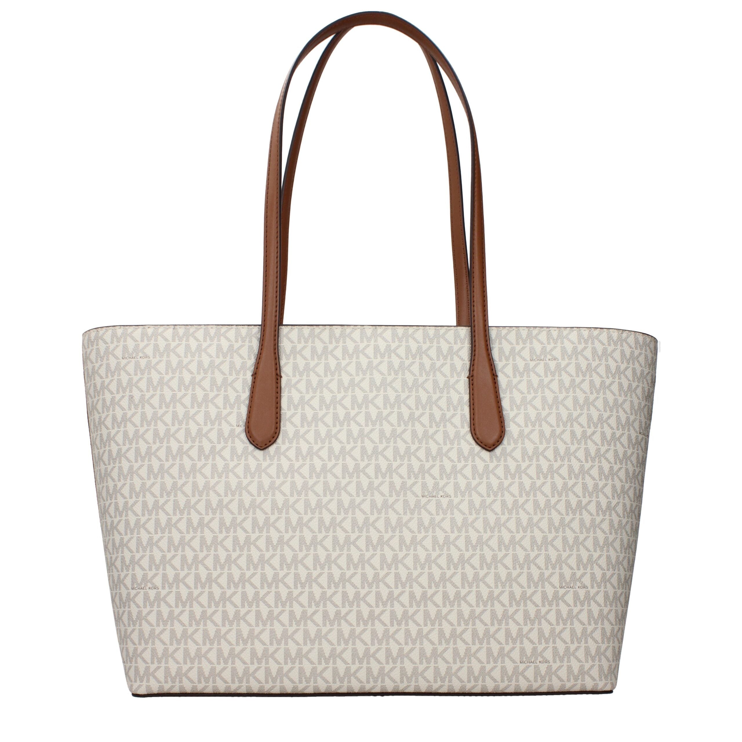 Michael Kors Beige Fabric Shoulder Bag