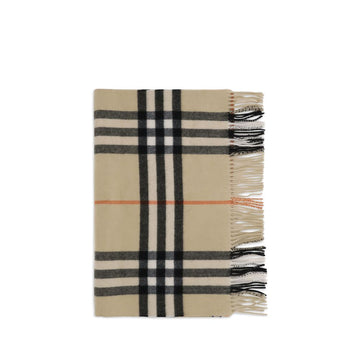 Burberry Beige Cashmere Scarf