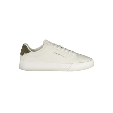Tommy Hilfiger White Leather Men Sneaker