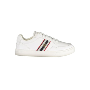 Tommy Hilfiger White Leather Women Sneaker