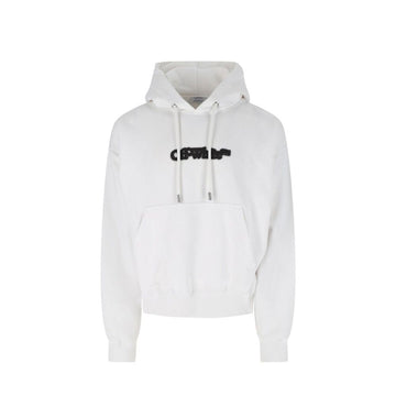Off-White White Cotton Sweatshirt
