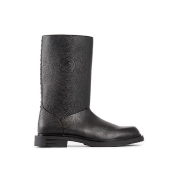 Fendi Black Calfskin Boots