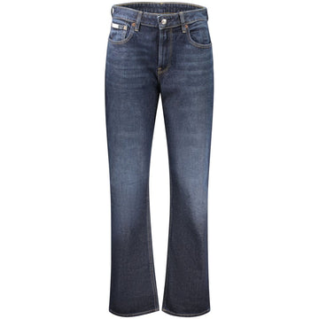 Calvin Klein Blue Cotton Jeans Denim