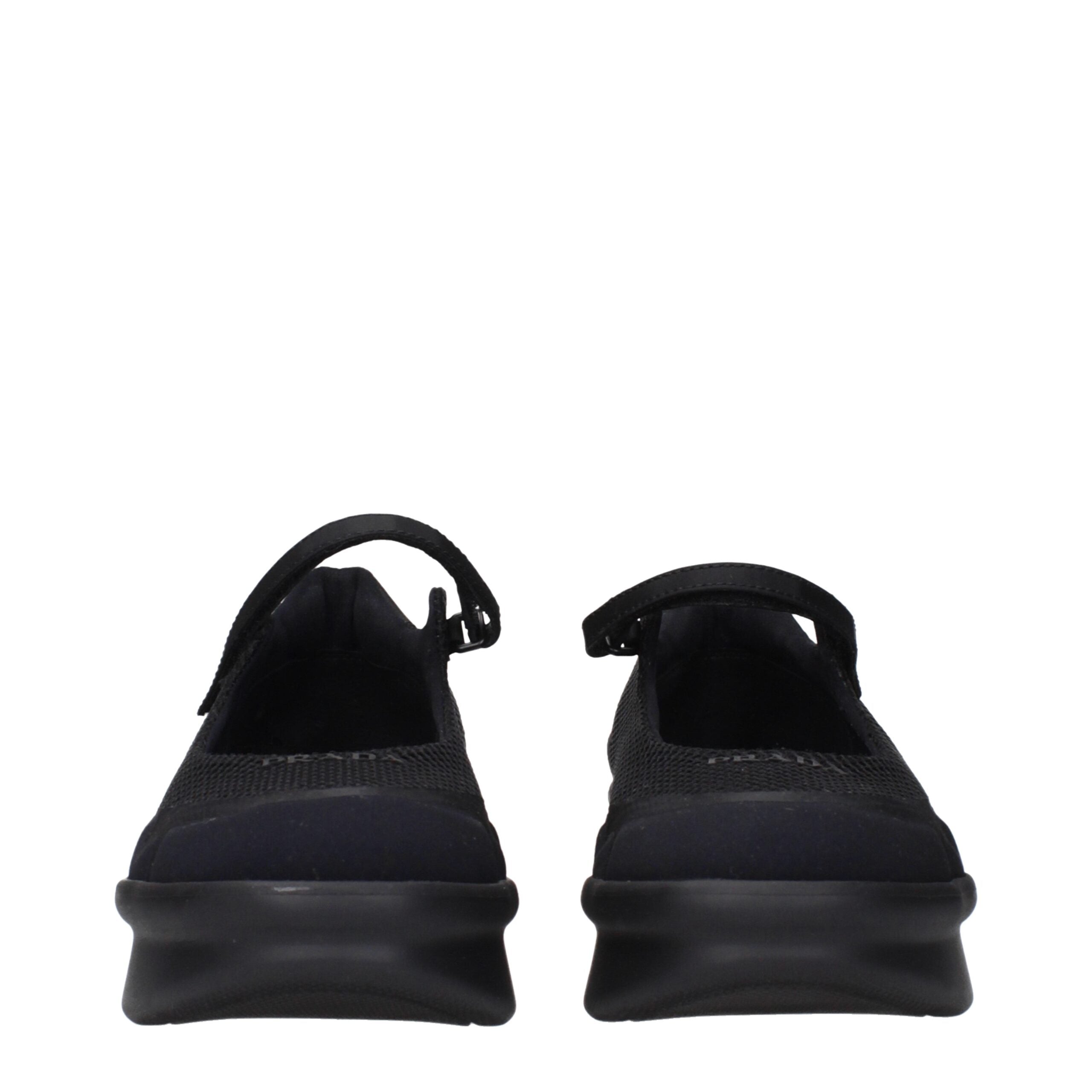 Prada Black Fibres Mules