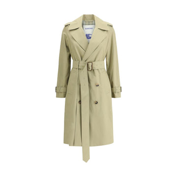 Burberry Beige Cotton Trench Coat