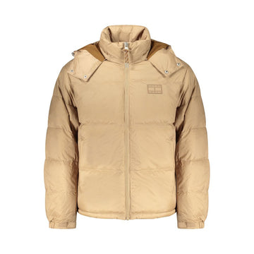 Tommy Hilfiger Beige Polyester Men Jacket