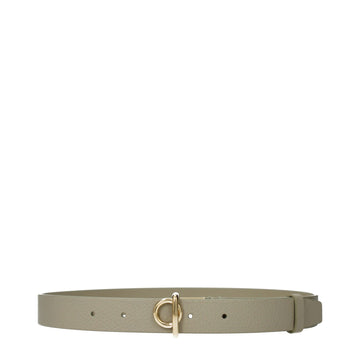Burberry Beige Leather Regular Belt