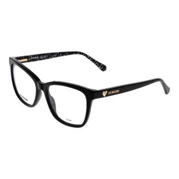 Love Moschino Black Acetate Glasses (Frames)