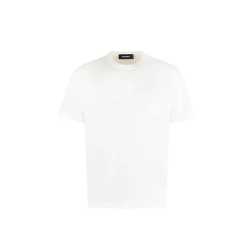 Dsquared² White Cotton T-Shirt