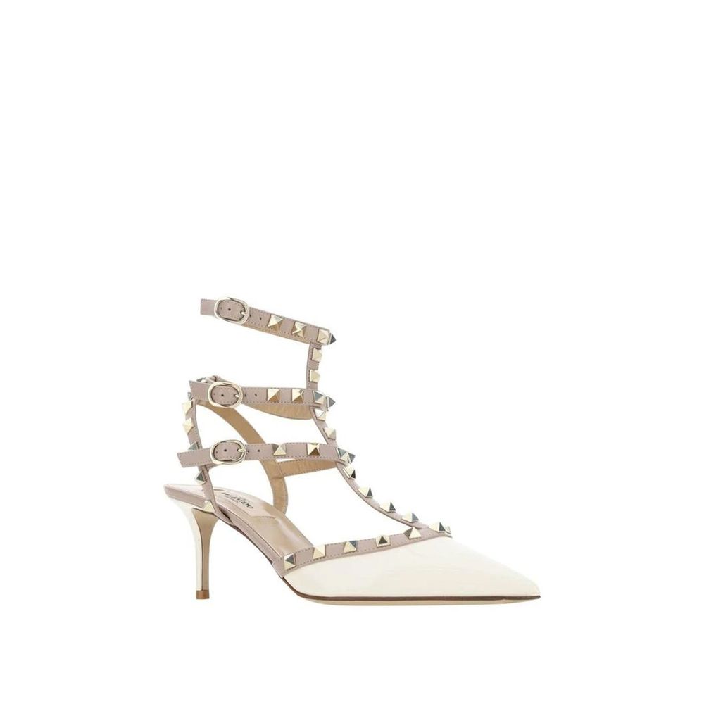 Valentino Garavani Bicolor Leather Platform Pumps