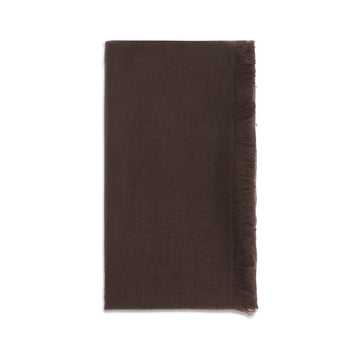 Brunello Cucinelli Brown Cashmere Scarf