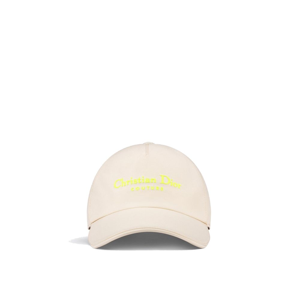 Dior Beige Cotton Cap (Baseball Hat)