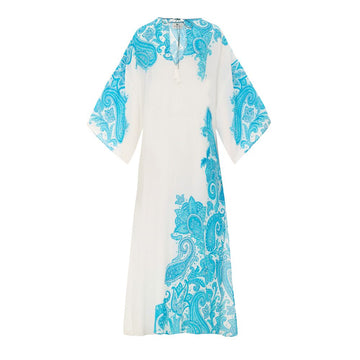 Etro White Viscose Casual Dress