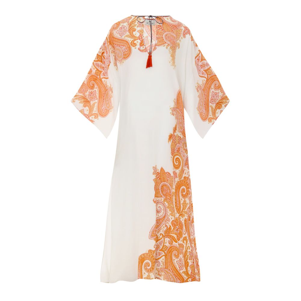 Etro Bicolor Viscose Casual Dress