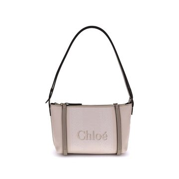 Chloé Cream Cotton Shoulder Bag