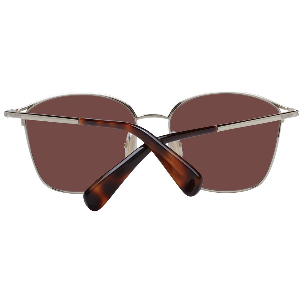 Max Mara Gold Metal Sunglasses