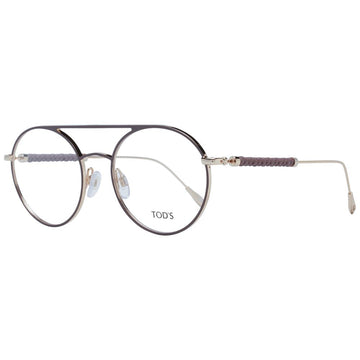 Tod's Brown Metal Glasses (Frames)