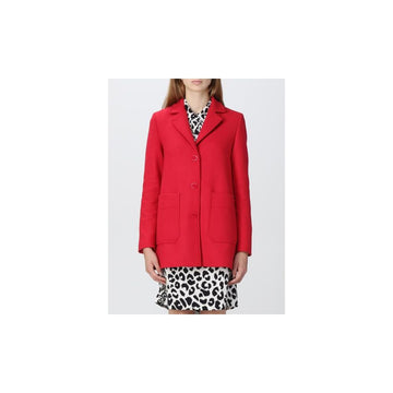 Love Moschino Red Wool Women's Coat