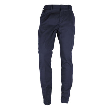 Made in Italy Blue Wool Men Trousers