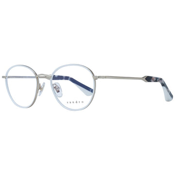 Sandro White Stainless Steel Glasses (Frames)